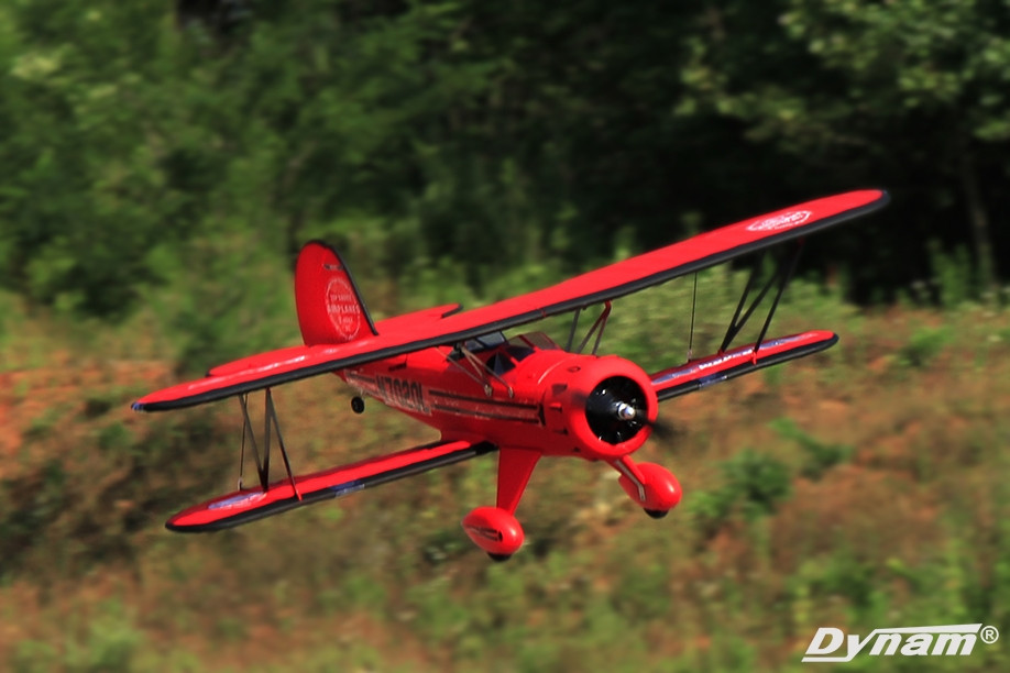 Dynam Waco Red 1270mm Wingspan Biplanes