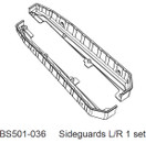 BSD BS501-036 Sideguards L/R 1 set RC CAR Parts for BSD / Redcat