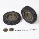FMS ROCHOBBY 1:6 1941 MB SCALER FRONT WHEELS ASSEMBLY (1 Pair) C1002