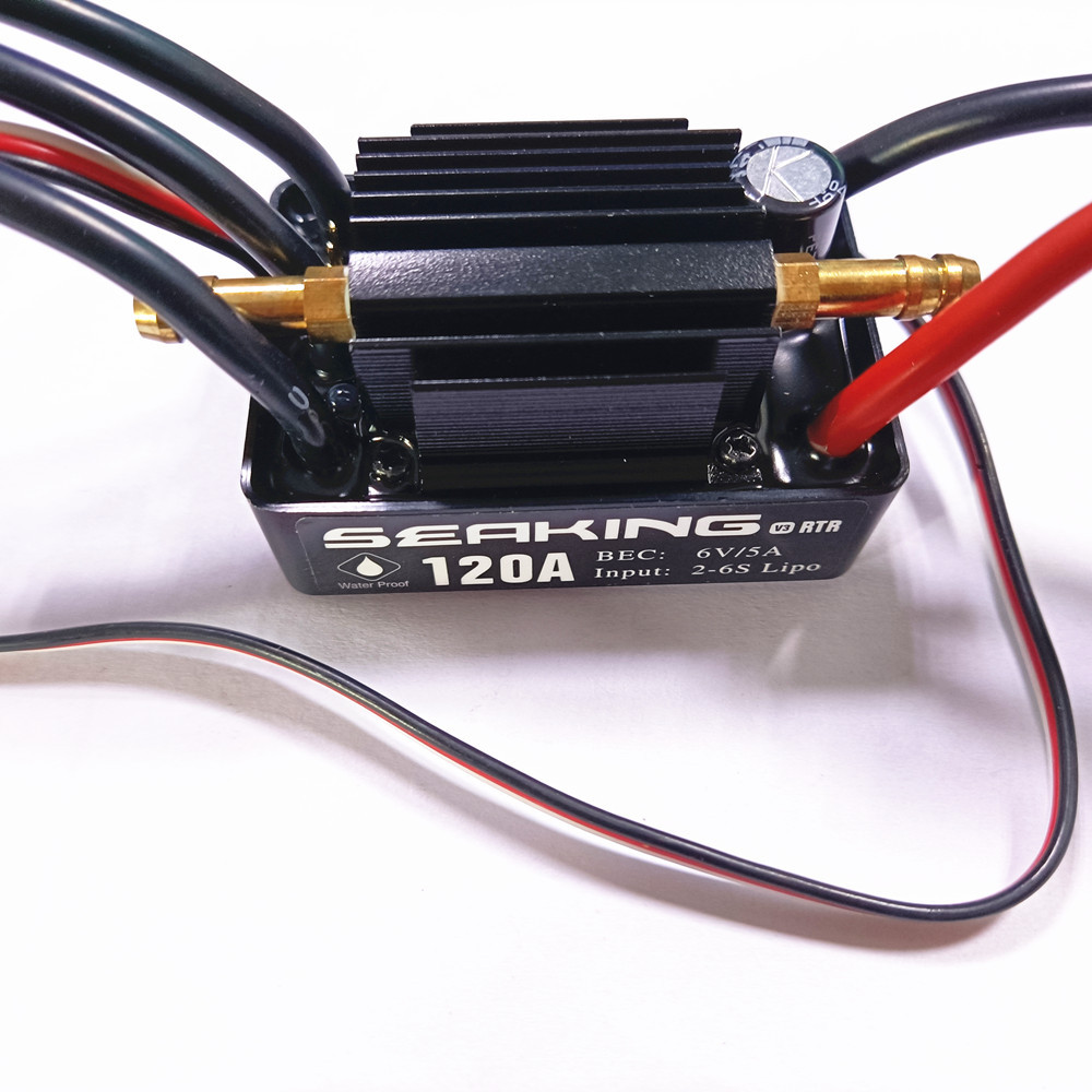 Hobbywing H/W Seaking 120A Brushless ESC w/ Water Cooling For 