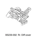 BSD Racing 1/10 BS230-002 Rr. Diff cover RC Car Part for BSD BS231 BS232 
