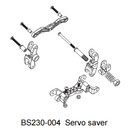 BSD Racing 1/10 BS230-004 Servo saver RC Car Part for BSD BS231 BS232 
