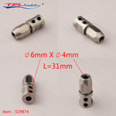 TFL Coupler M6*4mm 529B74 For RC Boats 