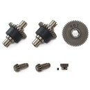 1/16 RC Jeep Metal Upgrade Diff. set & Motor Gear set (Brushless) RC Car Parts for 16101 16102 16103 16201