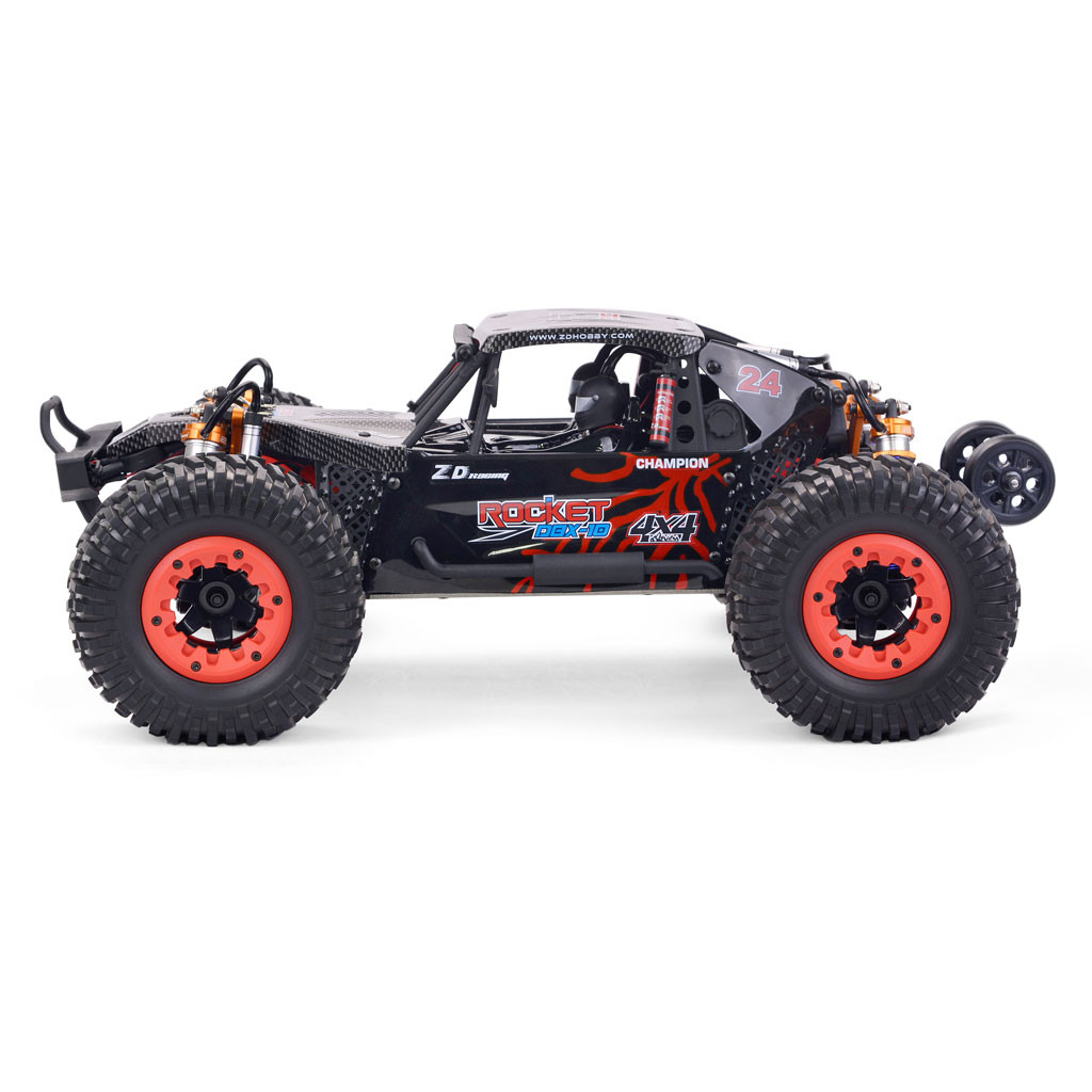 ZDレーシング 1/10RC ROCKET DBX-10 4WD デザートバギー ZD Racing ROCKET DBX-10 1/10 4WD 80km/H 2.4G Brushless High-Speed RTR