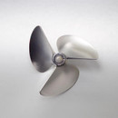 CNC 4.76mm 6.35mm 3 Blade 56mm ~ 70mm Alum. Propeller 1.4 Pitch (O Series) for RC Boats