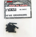 VKAR Racing SCREW  (PM3X20MM) 10 PCS for 1/10 Vkar Bison