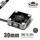 OMG-TG-31FA CNC Aluminum Frame Cooling Fan 31x31x10.5mm Customized High-speed Fan Motor, Dioxygen Technique, Suitable for 1:10 RC Drifte/on-road Car's Motor.