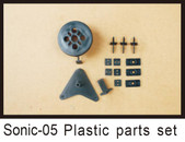 Dynam DY8929 Sonic 185 Plastic parts set Sonic-05