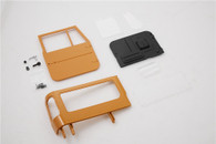 FMS 1:10 11035 RIGHT DOOR AND WINDOW  (YELLOW) C1624 for 1:10 Toyota Land Cruiser FJ40 11035