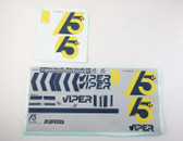 FMS 70mm Viper 15th Anniversary Decal Sheet FMSEM115