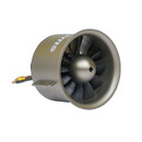 90mm Ducted fan (12-blade) with 4068-KV1850 Inner Runner Motor (6S) Metal FMSEDF011
