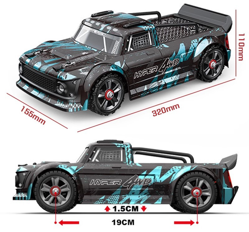 ジジページ MJX Hyper Go 1/14 4WD On Road Brushless Rc Car 14301