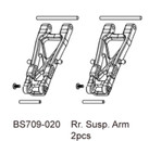 BSD BS709-020 Rr. Susp. Arm for 1/10 BS709 Baja RC Buggy