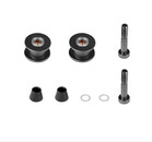 OMPHOBBY OSHM4X006 X Idler Pulley Set (Black) Part for OMP M4 MAX RC Helicopter