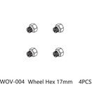 Wov Racing 17mm Wheel Hex WOV-004 for 1/9 RC Monster Truck