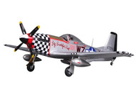 FMS 800mm P‑51D V2 Big Beautiful Doll RC Warbird PNP FMS016P without Tranmistter and receiver, Lipo Battery