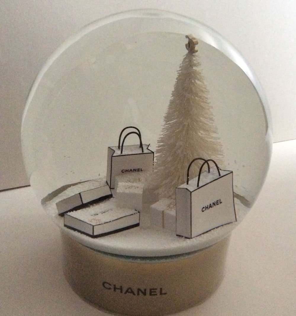 CHANEL Christmas Snow Globe Collection