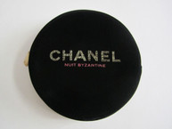 NUIT BYZANTINE Velvet Zipper Cosmetic Bag / Makeup Pouch
