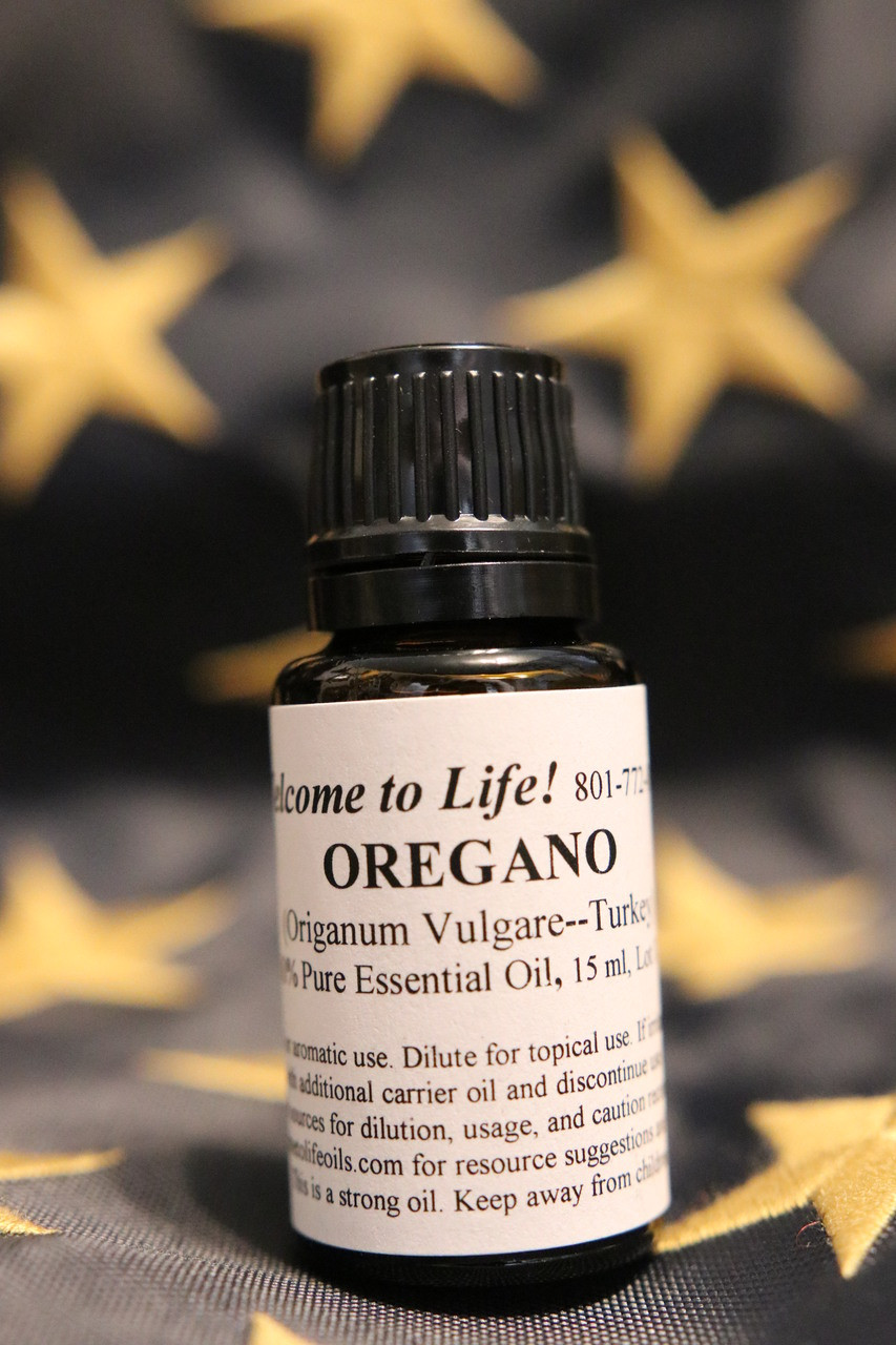 Oregano Essential Oil, 15 ml: Potent; fresh scent! - Welcome to Life!  Essential Oils
