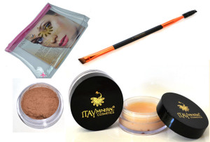 Brow Building Fiber  Set - Light Brown 