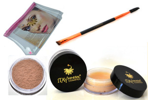 Brow Building Fiber  Set - Medium Blonde