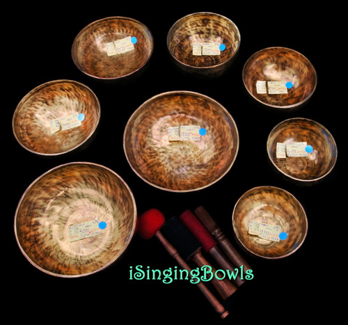 Tibetan Singing Bowl Set #106