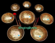 Tibetan Singing Bowl Set #107