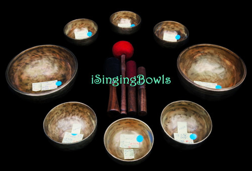 Tibetan Singing Bowl Set #110