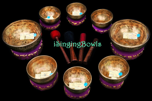 Tibetan Singing Bowl Set #109