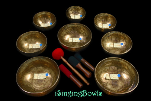 Tibetan Singing Bowl Set #133