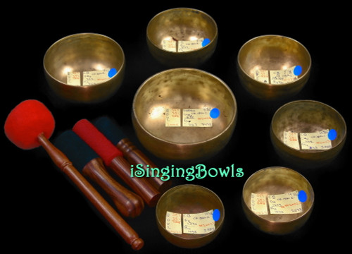 Antique Singing Bowl Set #151