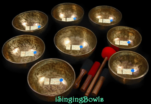 Tibetan Singing Bowl Set #130