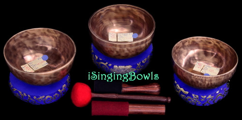 Tibetan Singing Bowl Set #189