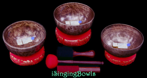 Tibetan Singing Bowl Set #191