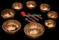 Tibetan Singing Bowl Set #150