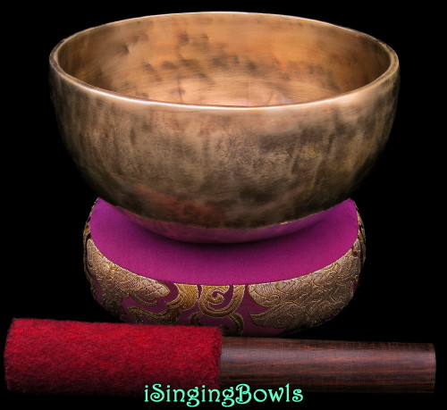 Legendary-quality Tibetan Singing Bowl #10599