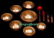 Tibetan Singing Bowl Set #215: Cycle of Fifths