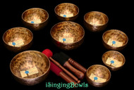 Tibetan Singing Bowl Set #221: Cycle of Fifths, w/ 432 Hz tuning
