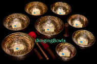 Tibetan Singing Bowl Set #222