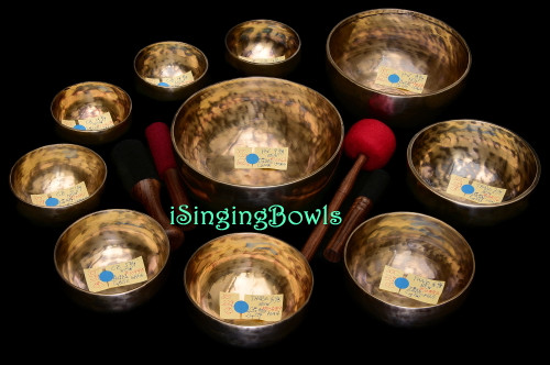 Tibetan Singing Bowl Set #229