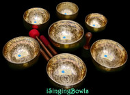 Tibetan Singing Bowl Set #235