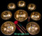 Tibetan Singing Bowl Set #243