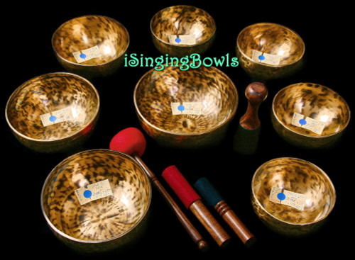 Tibetan Singing Bowl Set #253b