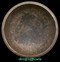 Antique Tibetan Singing Bowl #N211: inside