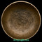 Antique Tibetan Singing Bowl #N223 (inside)