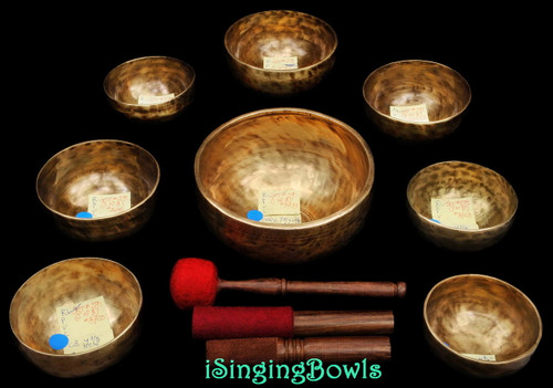 Tibetan Singing Bowl Set #59