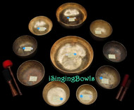 Singing Bowl Set #63b: Alexandre Tannous Method (10 pc.)