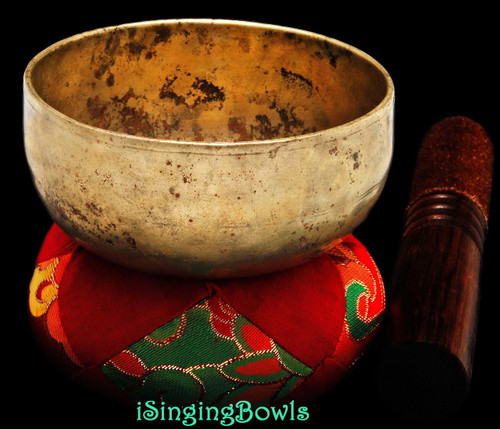 Antique Tibetan singing bowl #8882