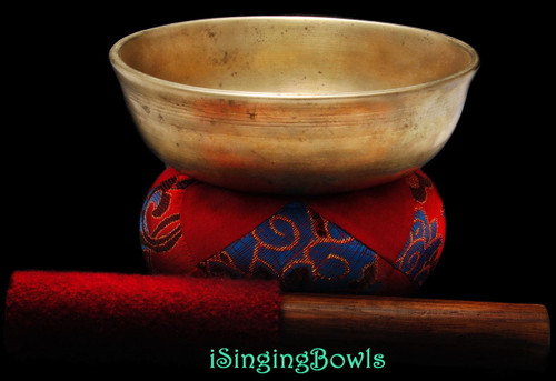 Antique Tibetan singing bowl #8856